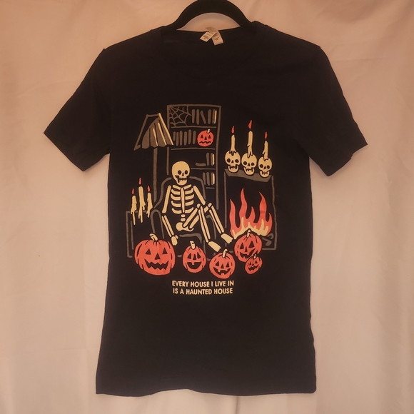 Skull graphic tee by Wicked Clothes - Picture 7 of 10